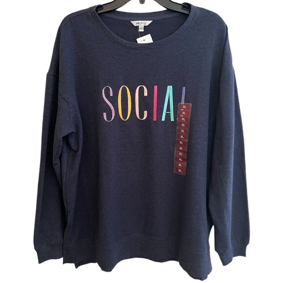 New!🏷 Wildfox sweater/sweatshirt XL super soft material Reg $108 - Picture 3 of 11